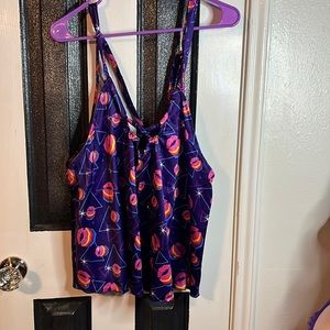 Vixxon Silk Top 💋 M